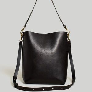 The Transport Bucket Bag in True Black